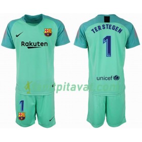 FC Barcelona Maalivahti TER STEGEN 1 Lasten Paita 2018/2019 - Jalkapallo Pelipaidat (S/S)